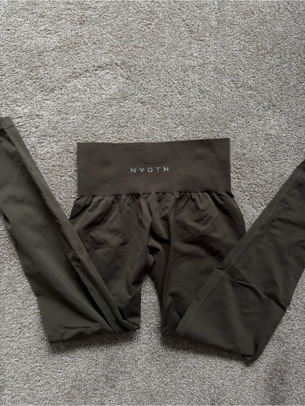 NYGTN Olive High-Waist Leggings